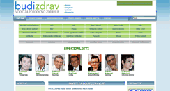 Desktop Screenshot of budizdrav.com